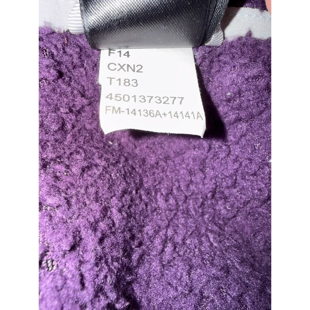 The North Face Osito 2 Fleece Jacket‎ Purple Full Zip Womens Small CXN2 F14